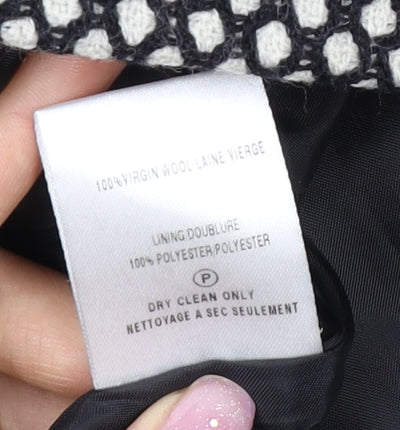 Eastex Women's Black Jacket, Size 16, Tweed, Workwear