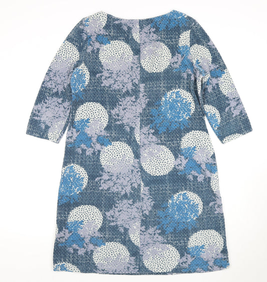 Warehouse Women's Multicoloured Shift Dress, Size 14