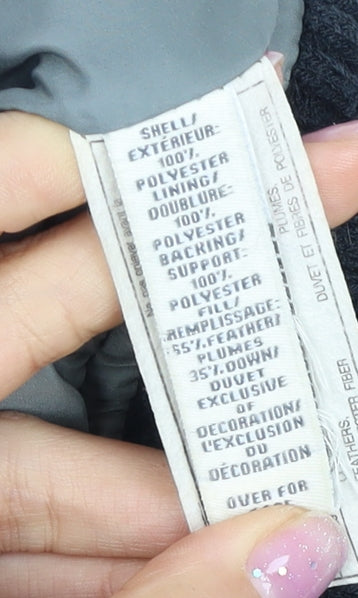 Abercrombie & Fitch Women’s Blue Hooded Waistcoat M