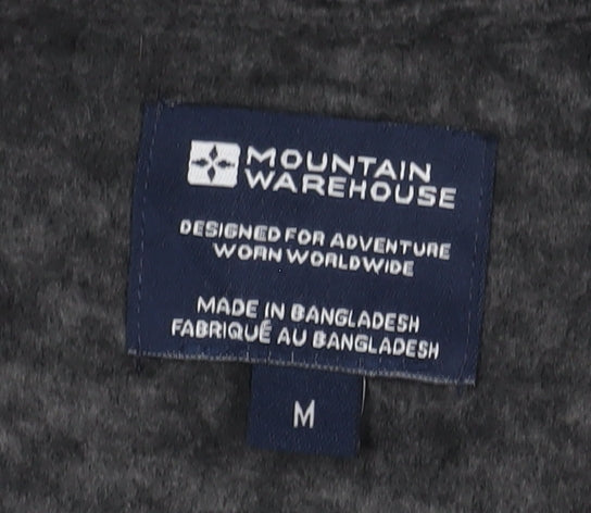 Mens UK Size M Mountain Warehouse Grey Pullover Sweatshirt