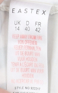 Eastex Women's Multicoloured Size 14 A-Line Midi Skirt