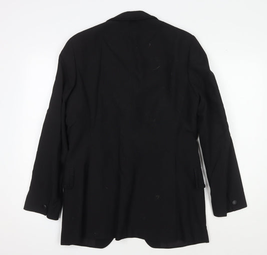 Austin Reed Men's Black Blazer 39 Regular Fit