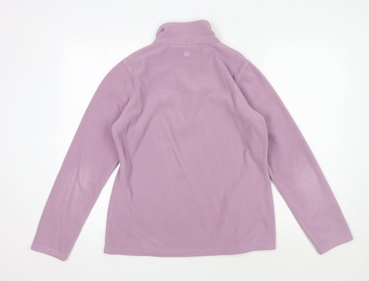 Womens UK Size M Mountain Warehouse Purple Pullover Sweatshirt