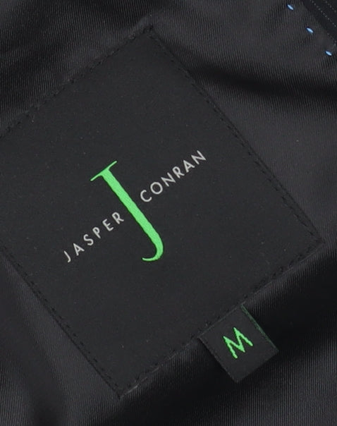 Mens UK Size M Jasper Conran Regular Black Suit Jacket