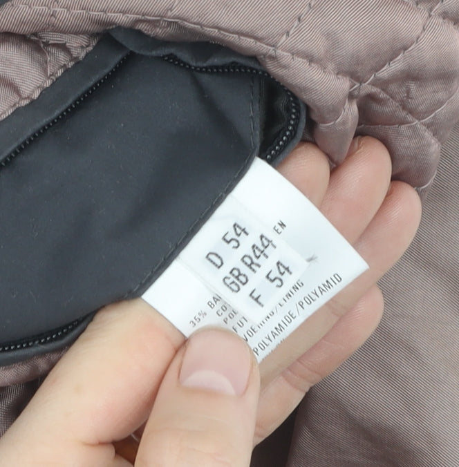 Mens UK Size 44 Bush Black Military Jacket