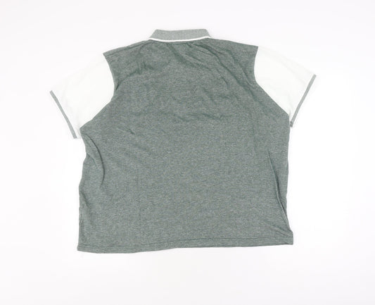 Hibernian Edinburgh Men's Green XL Polo Shirt