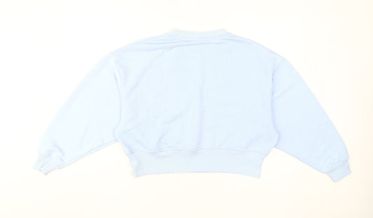 Womens UK Size XS Disney Blue Pullover Sweatshirt