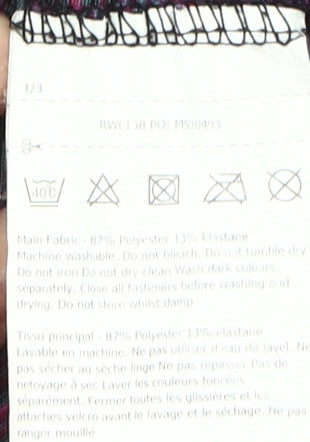 Regatta Women's Multicoloured Pullover Sweatshirt Size 12