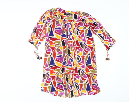 Additional front view of French Connection Women’s Multicoloured Shift Dress, size S