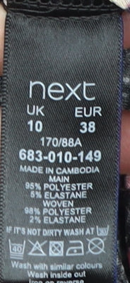 Next Women's Multicoloured Floral A-Line Midi Dress