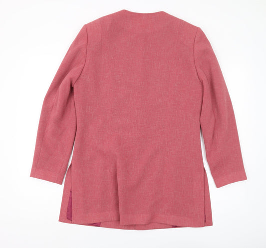 Viyella Women's Pink Blazer Size 10 Business Casual
