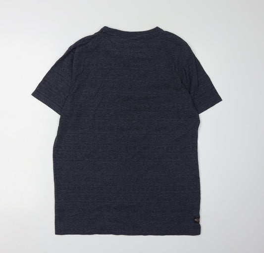 SoulCal & Co Men's T-Shirt Blue L California Theme