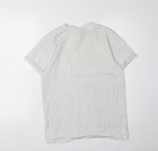 Womens UK Size 6 ellesse White Basic T-Shirt