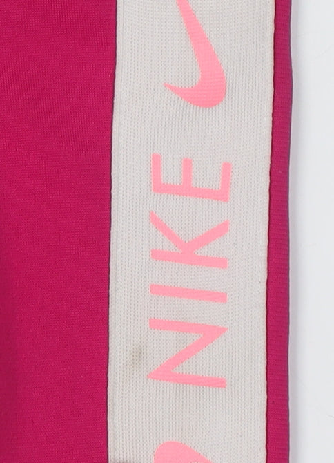 Nike Girls Pink Jogger Trousers M