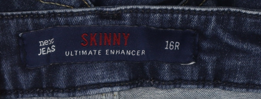 Nex Jeans Women's Blue Skinny Jeans Size 16