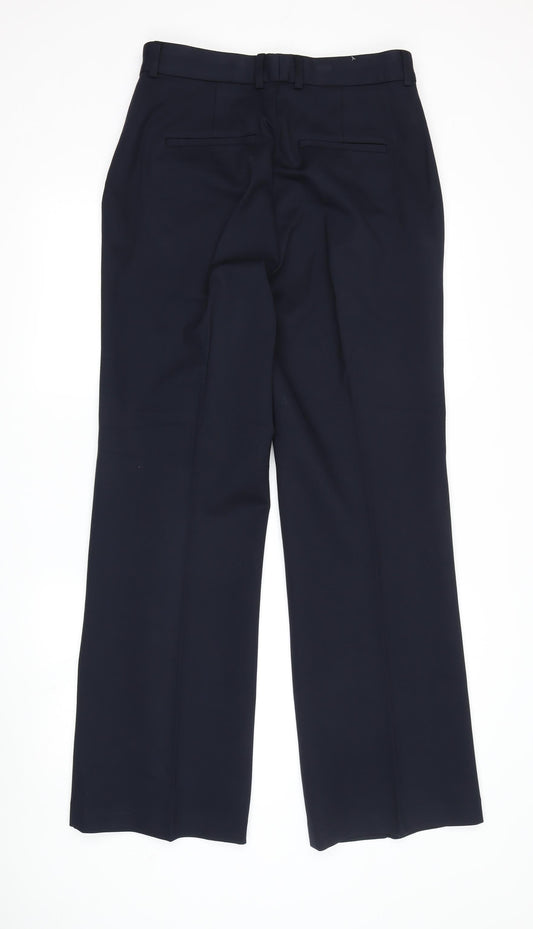 Womens UK Size 12 John Lewis & Partners Regular Fit Workwear Black Trousers