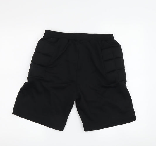 Sondico Men's Black Athletic Shorts - Medium