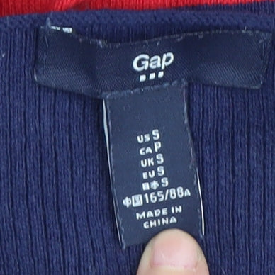 Womens UK Size S Gap Blue Pullover Jumper