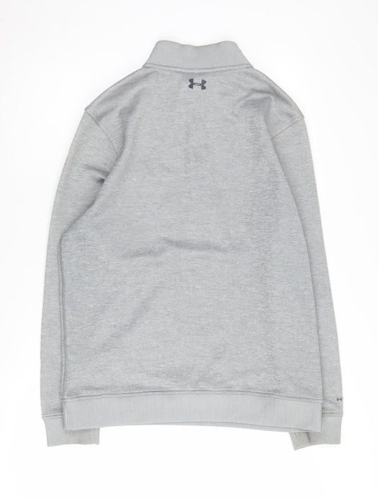 Under Armour Men's Grey 1/4 Zip Sweatshirt M