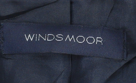 Windsmoor Women's Grey Blazer Size 18 Herringbone Pattern