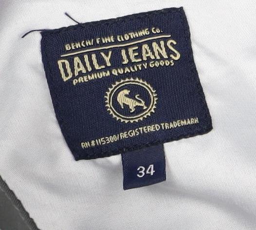 Daily Jeans Black Chino Men’s Trousers Size 34