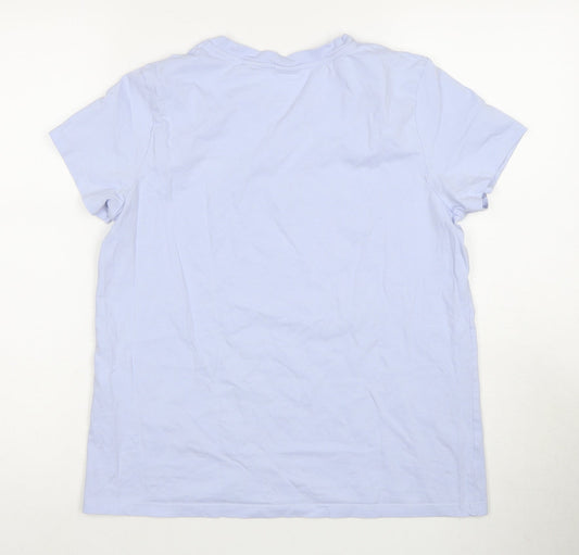 Unisex Adults UK Size M Levi's Blue Basic T-Shirt