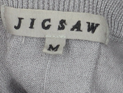 Jigsaw Women's Grey Cardigan M Long Sleeve