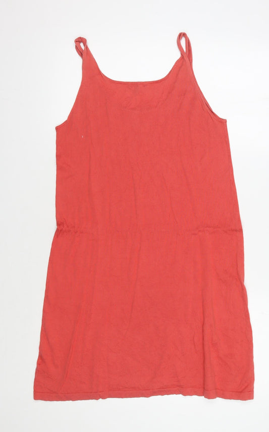 Hobbs Women's Red Sleeveless Strappy Dress Size 10