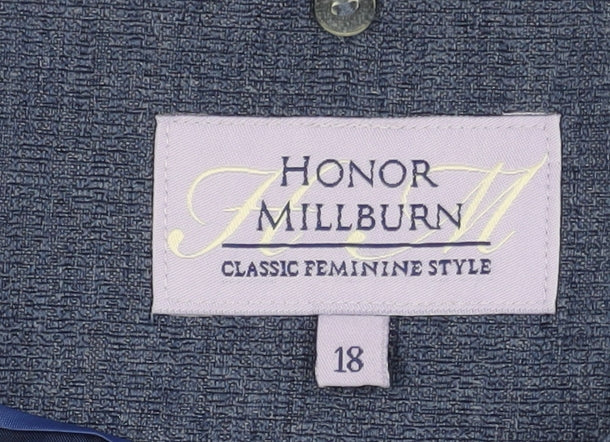 Honor Millburn Women's Blue Blazer Size 18