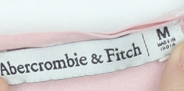 Abercrombie & Fitch Women's Pink Floral Blouse - M