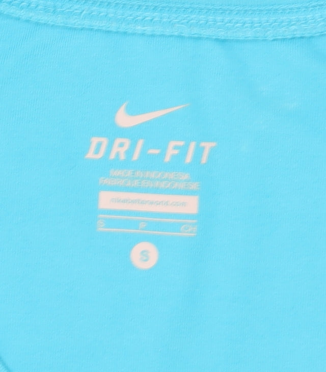 Nike Women's Blue Tank Top - Size S, Athletic Fit