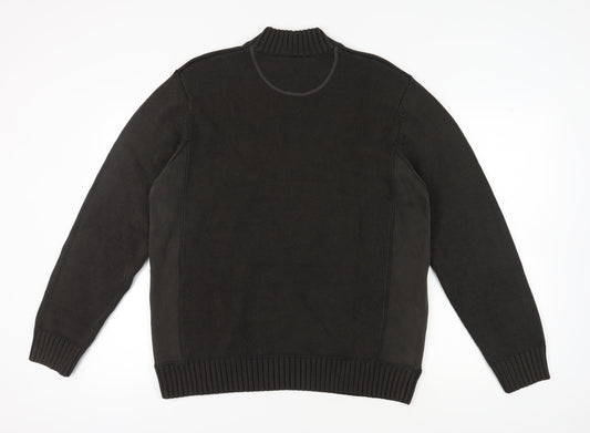 Marks and Spencer Black Knit Pullover - Men’s L Casual