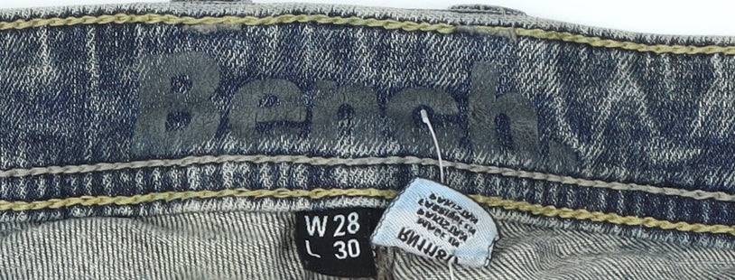 Bench Men's Blue Straight Jeans - Size 28