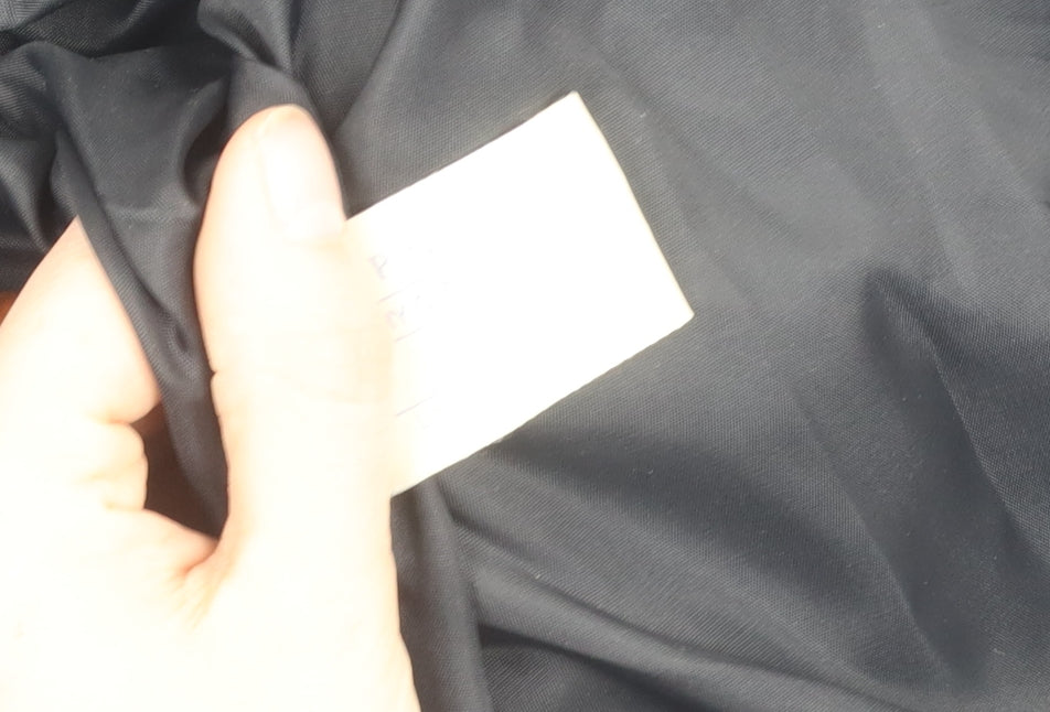 C&A Women's Black Wool Coat, Size 12, Classic Autumn Winter