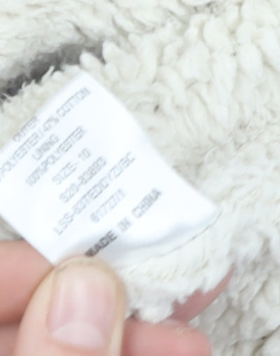 Womens UK Size 10 SoulCal & Co Grey Basic Jacket