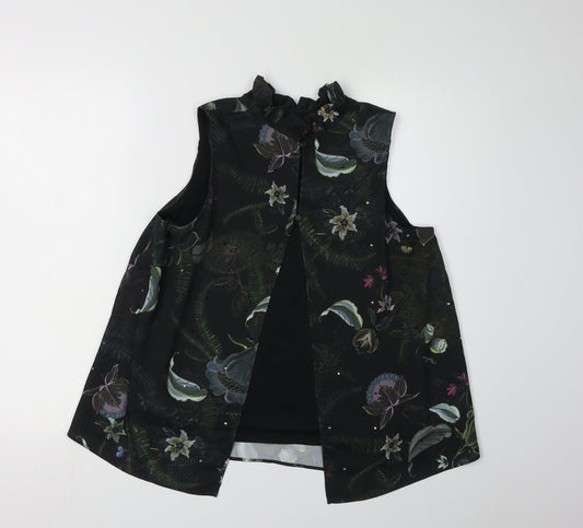 Womens UK Size 12 NEXT Black Blouse