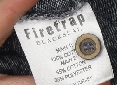 Firetrap Men's Grey Polo Shirt XL Casual Wear