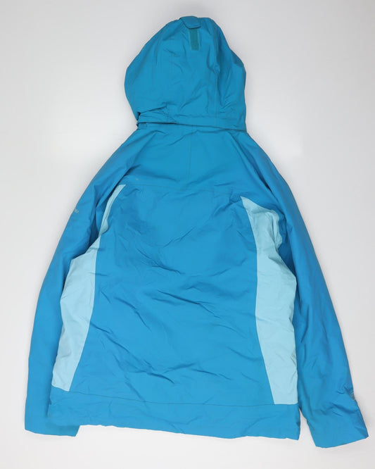 Unisex Adults UK Size L Trespass Blue Puffer Jacket