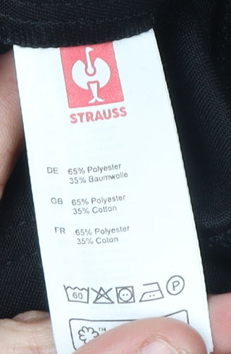 Strauss Men's Black Trousers Size 58