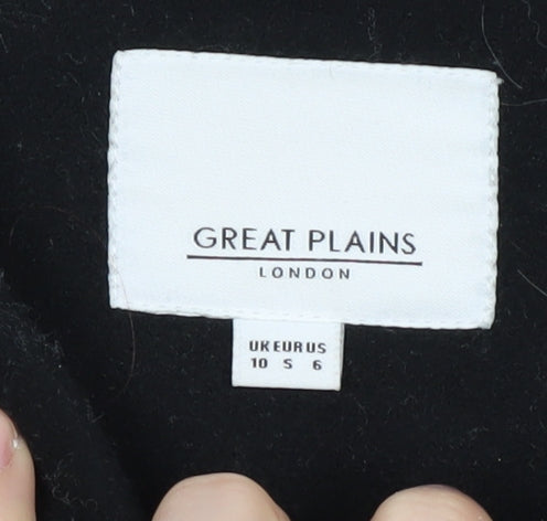 Womens UK Size 10 Great Plains Black Basic Jacket