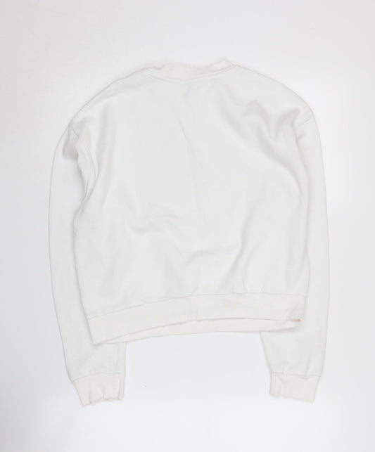 H&M Women's White NASA Graphic Sweatshirt - Size S