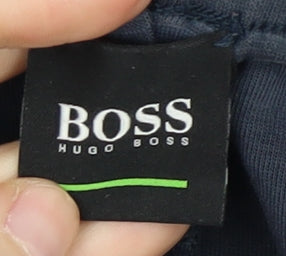 BOSS Men's Black Jogger Trousers Size L - Casual Gym Wear