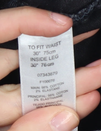 ASOS Women's Black Straight Jeans - Size 30 Regular