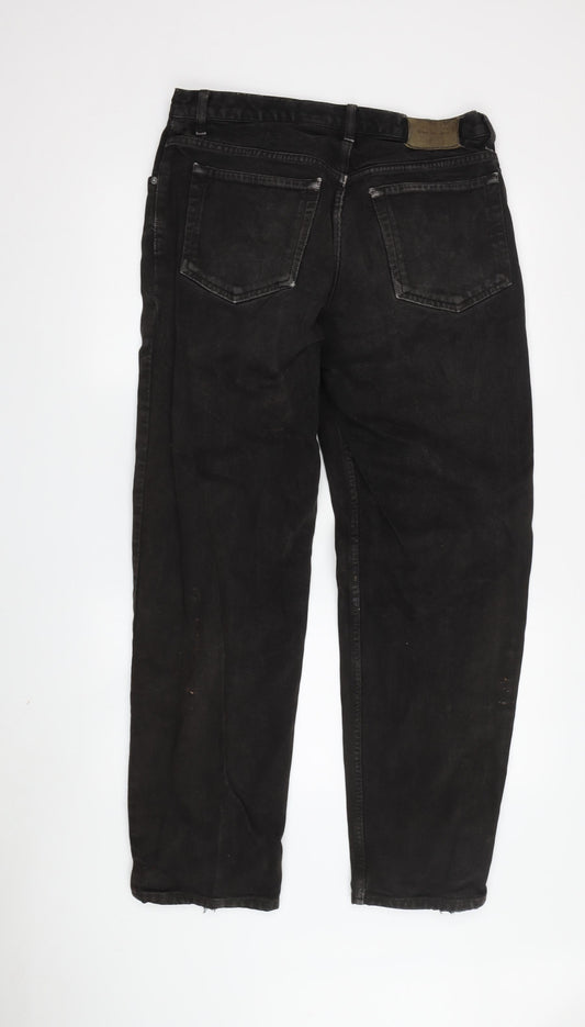 Calvin Klein Men's Black Corduroy Straight Jeans Size 33