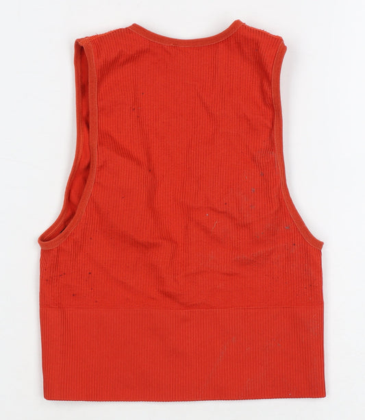 Womens UK Size S Urban Outfitters Red Tank