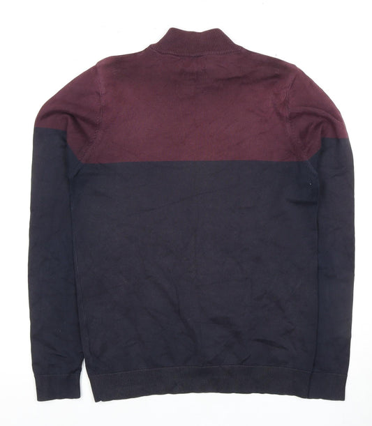 Next Men's Multicoloured Pullover Jumper, Size S
