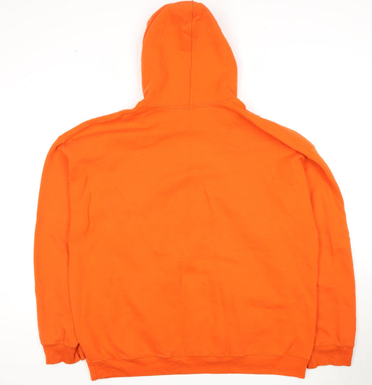 Urban Outfitters Orange Hoodie, M, Unisex, Graphic