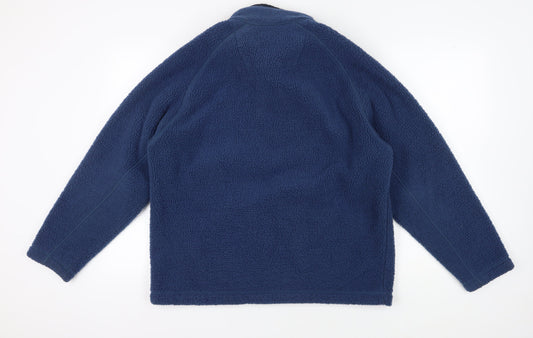 Mens UK Size L Marks and Spencer Blue Pullover Sweatshirt