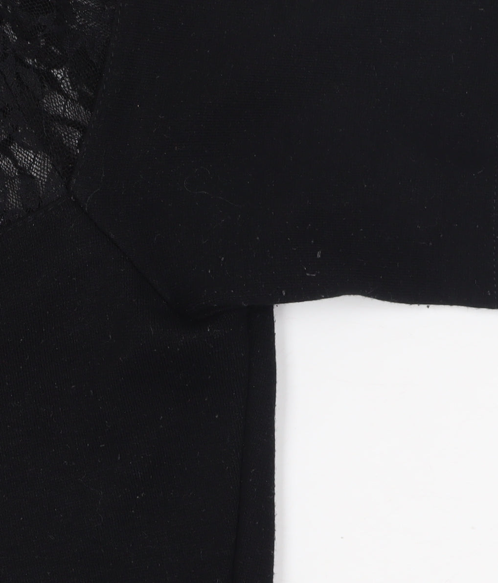 French Connection Black Fit & Flare Dress, Size 10, Party Perfect