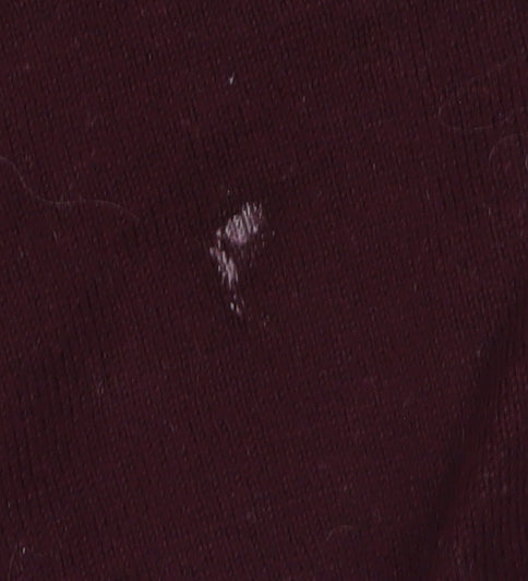 Farah Men's Burgundy Red Cotton Pullover Jumper L